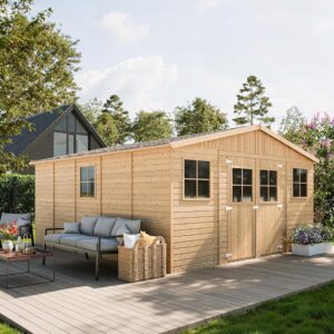 Tuinhuis Meisje - 420x520 cm - Onbehandeld