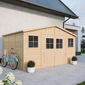 Tuinhuis Marion - 420x320 cm - Onbehandeld