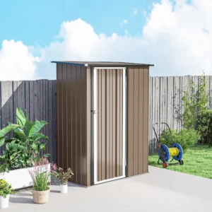 Tuinkast Costa Rica - 142x86x189 cm (bxdxh) - bruin