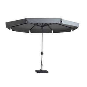 Parasol Flores luxe 300 cm - Lichtgrijs