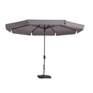 Parasol Syros luxe 350 cm - Taupe