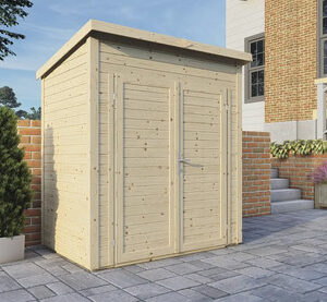 Tuinhuis Eveline - 181x121 cm - Onbehandeld - Incl. vloer