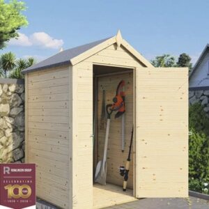 Tuinhuis Ciska - 120x126 cm - Onbehandeld - Incl. vloer