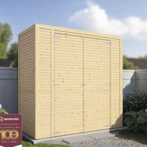 Tuinhuis Bertha - 207x157 cm - Onbehandeld