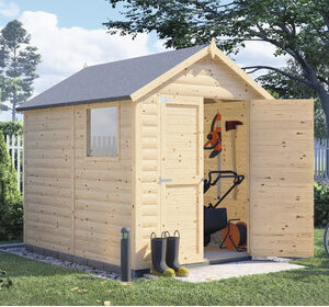 Tuinhuis Babette - 181x239 cm - Onbehandeld - incl. vloer