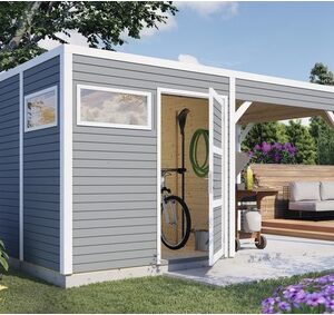 Tuinhuis Sharettie - 445X235 cm (lxb) - geïmpregneerd