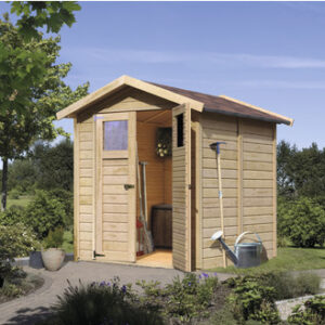 Tuinhuis Jutta - 207x207 cm - Onbehandeld