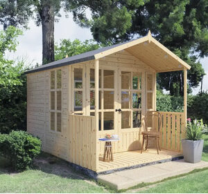 Tuinhuis Johanna - 202x292 cm - Onbehandeld - Incl. vloer