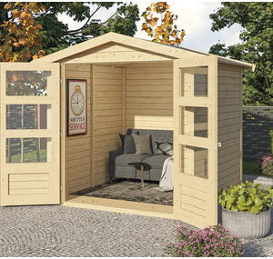 Tuinhuis Aukje - 186x186 cm - Onbehandeld