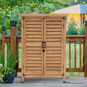 Tuinhuis/Tuinkast - 69x47x96 cm (lxdxh) - Incl. dakleer