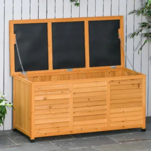 Opbergbox - Hout - 127x56x60 cm - Blank