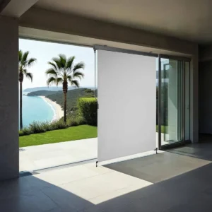 Zonneschermen - Verticaal hangend - 100x250 cm - Lichtgrijs (niet leverbaar)