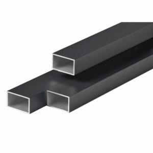 Aluminium onderconstructie zwart 3,0 x 5,0 x 400 cm