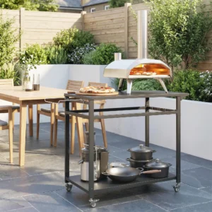 Grill wagen - 113x50x88 cm - zwart