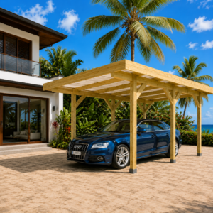 Carports Hout