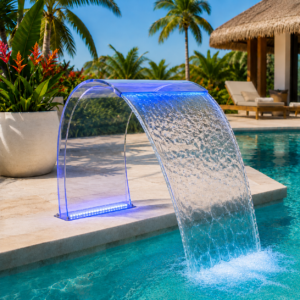 Zwembadfontein met RGB LED's - 50 cm - Acryl