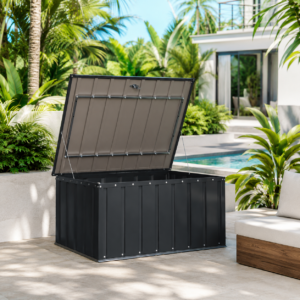 Tuinopbergbox - 101x82x50 cm - zwart