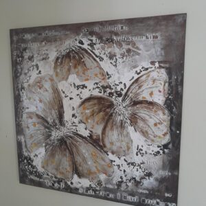 Schilderij  - 100 x 100 cm hoog - Top kwaliteit uit NL
