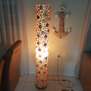 Schelpenlamp staand 150 cm hoog - Top kwaliteit uit NL
